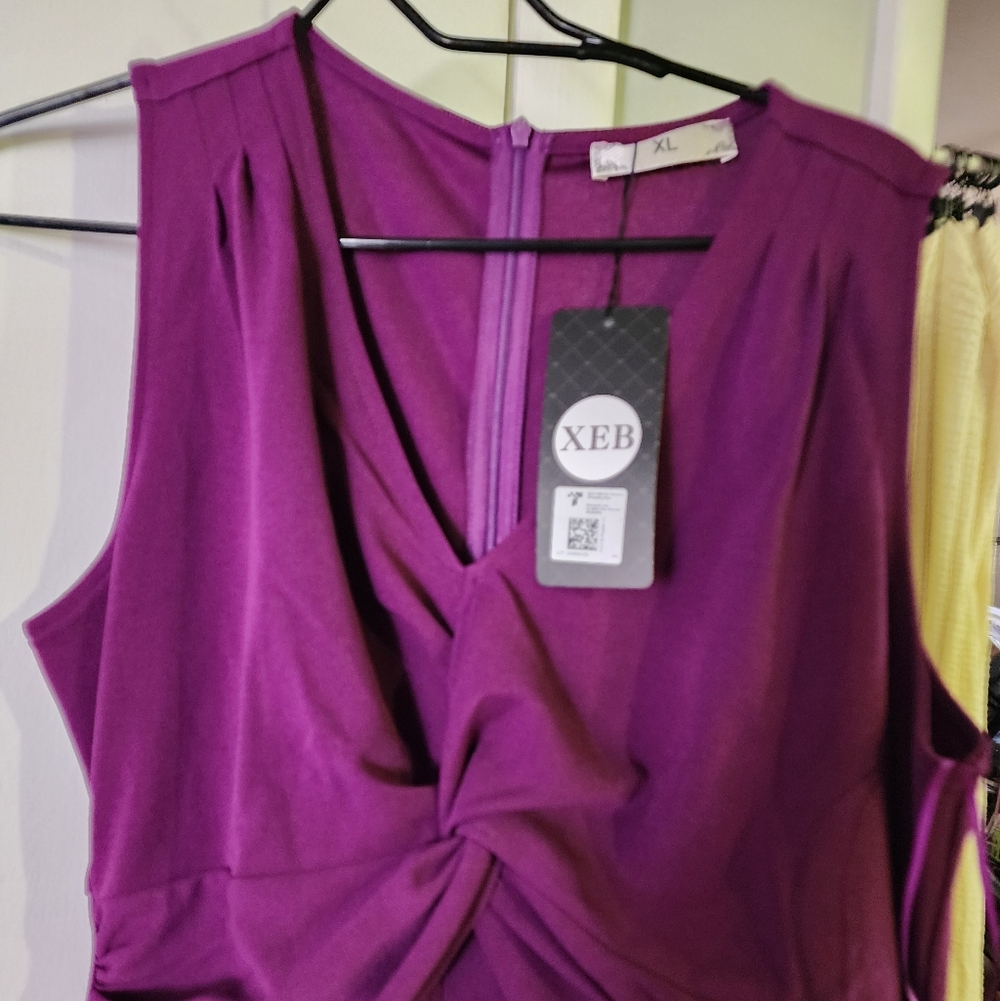 Women's Purple Maxi Dress